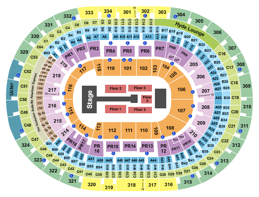 Crypto.com Arena Anuel AA Seating Chart