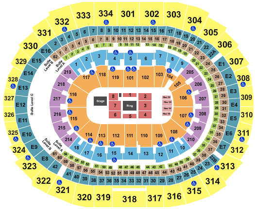 Crypto.com Arena Boxing 4 Seating Chart