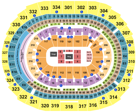 Crypto.com Arena Boxing 5 Seating Chart