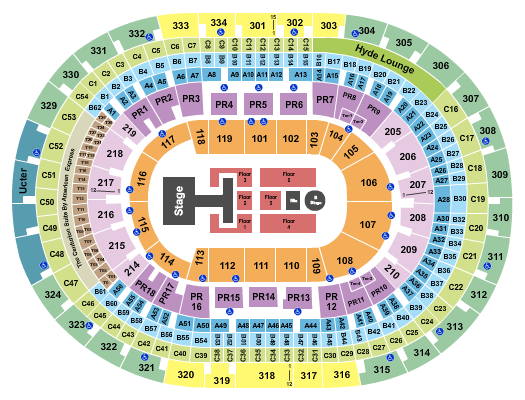 Crypto.com Arena Disney Seating Chart