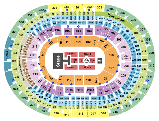 Crypto.com Arena Kylie Minogue Seating Chart