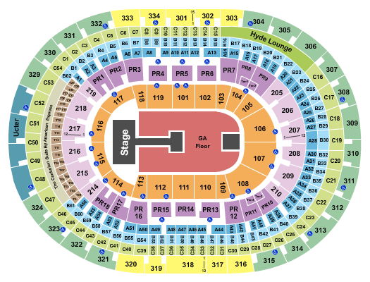 Crypto.com Arena NCT 127 Seating Chart