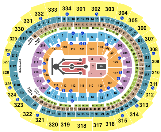 Crypto.com Arena Post Malone 2 Seating Chart