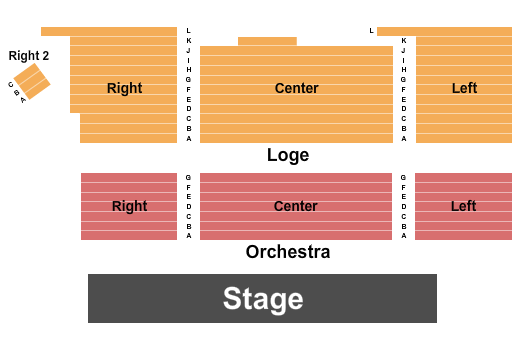 Crystal Coast Civic Center End Stage Seating Chart