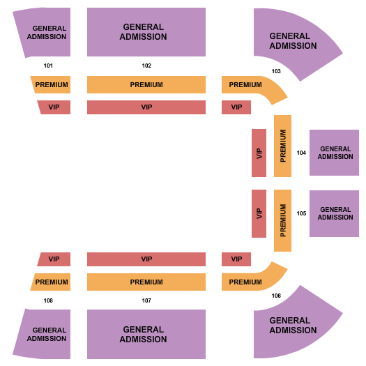 Crystal Mall Circus Seating Chart