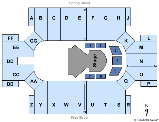 Cross Insurance Arena Saltimbanco Seating Chart