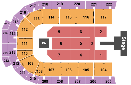 Cure Insurance Arena Atif Aslam Seating Chart