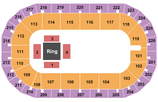 Cure Insurance Arena Boxing 2 Seating Chart