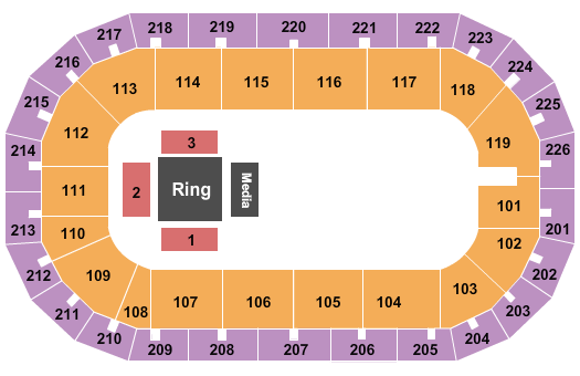 Cure Insurance Arena Boxing Seating Chart