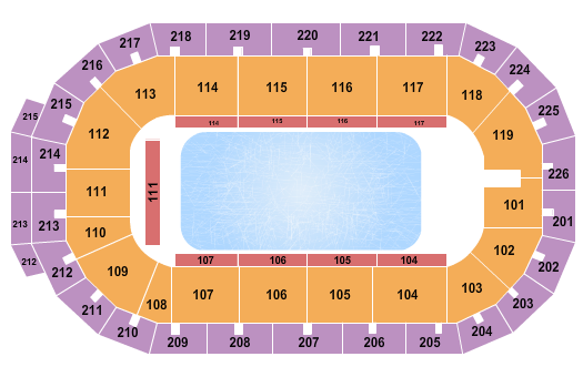 Cure Insurance Arena Disney On Ice 2 Seating Chart