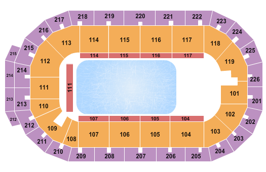 Cure Insurance Arena Disney On Ice 3 Seating Chart