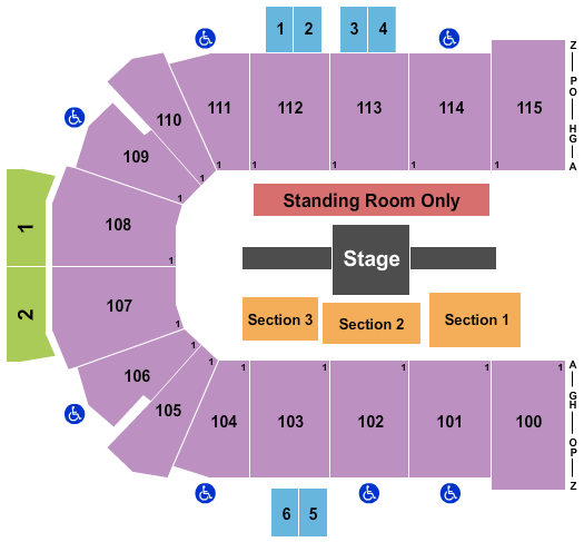 Curtis Culwell Center Anirudh Seating Chart