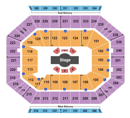 DCU Center Cirque Corteo Seating Chart