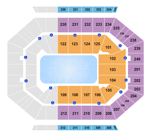 DCU Center Disney On Ice 2 Seating Chart