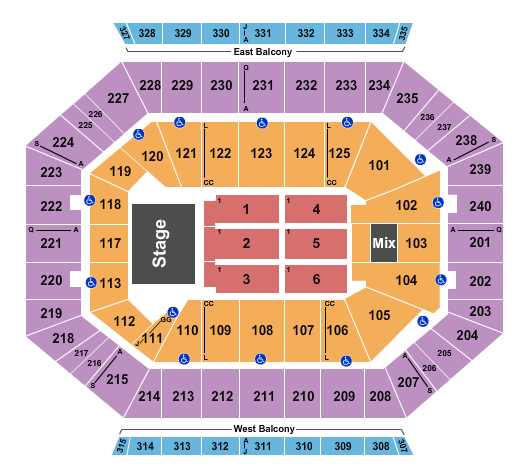 DCU Center Jeff Dunham Seating Chart