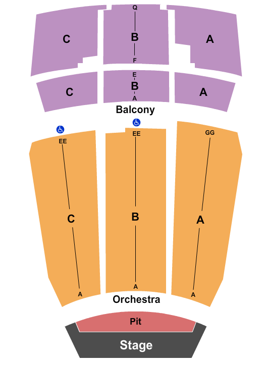 Decc Symphony Hall Seating Chart