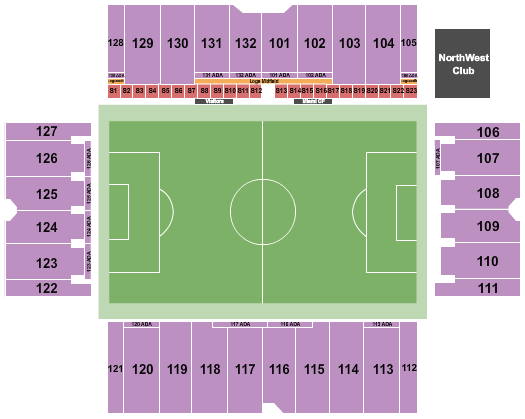 seating chart for DRV PNK Stadium - Soccer - eventticketscenter.com
