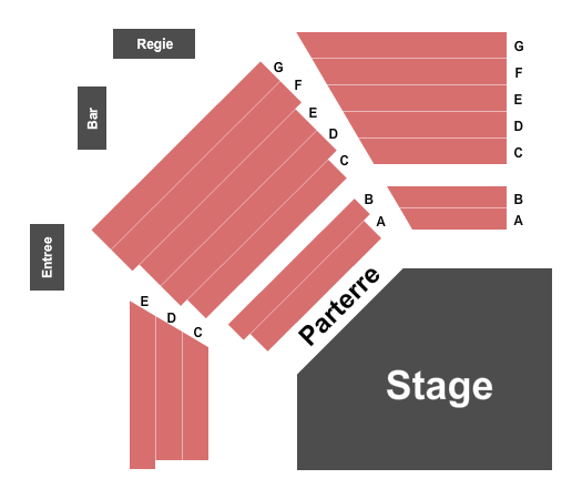 D'Youville Room at Palais Montcalm Endstage Seating Chart