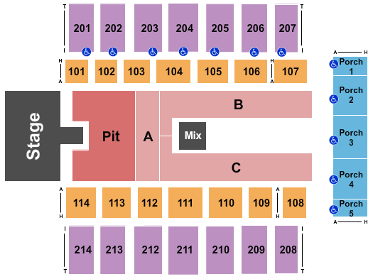 Dacotah Bank Center Seating Chart