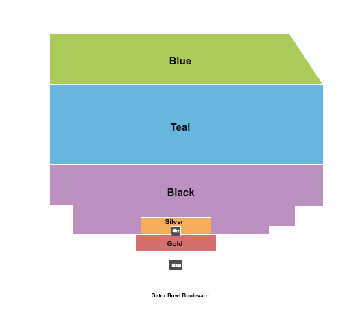 Daily's Place Amphitheater A Night with Jon Pardi & Friends Seating Chart