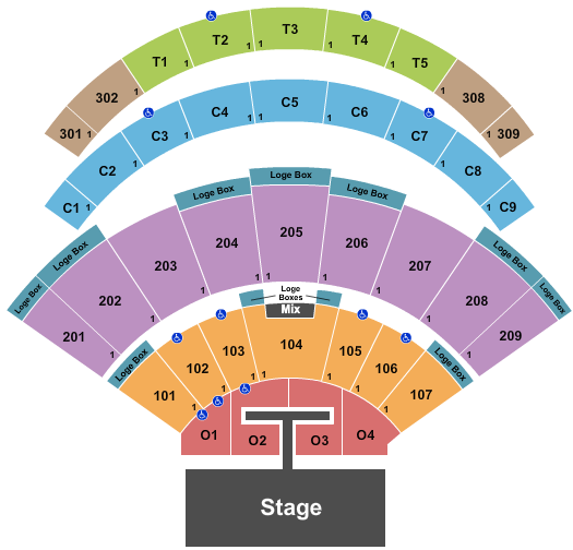 Daily's Place Amphitheater Tim McGraw Seating Chart