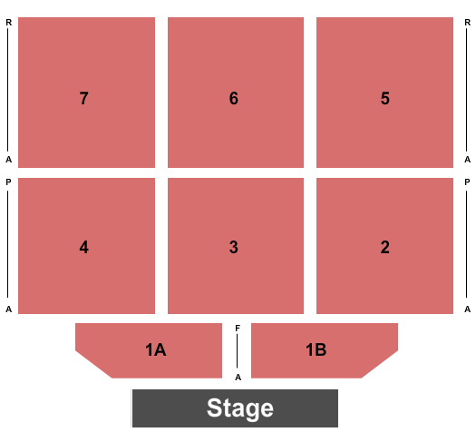 Dakota Magic Casino End Stage Seating Chart