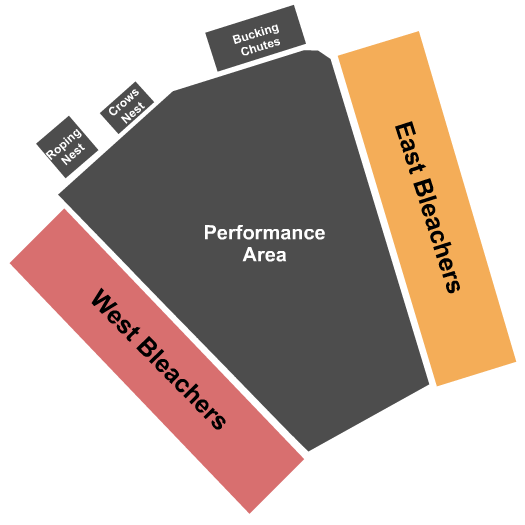 Dale Pahlke Arena Rodeo Seating Chart