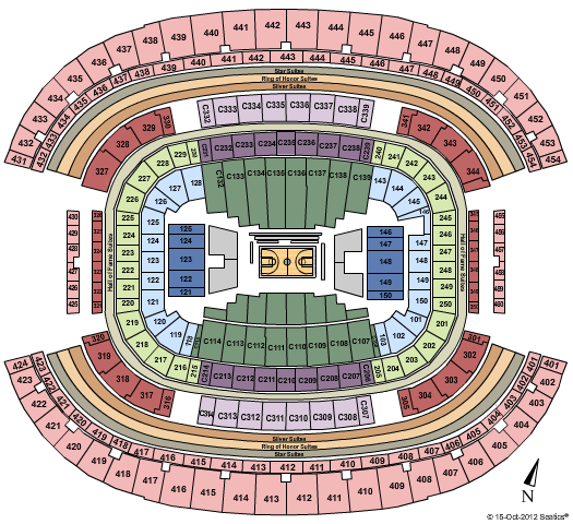 AT&T Stadium Basketball Seating Chart