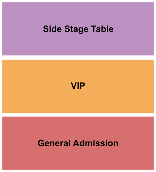 Darkstar Next Event Seating Chart
