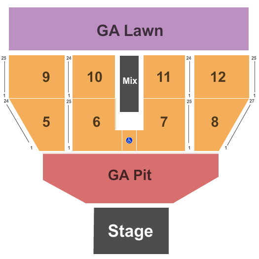 Maine Savings Amphitheater Luke Bryan Seating Chart