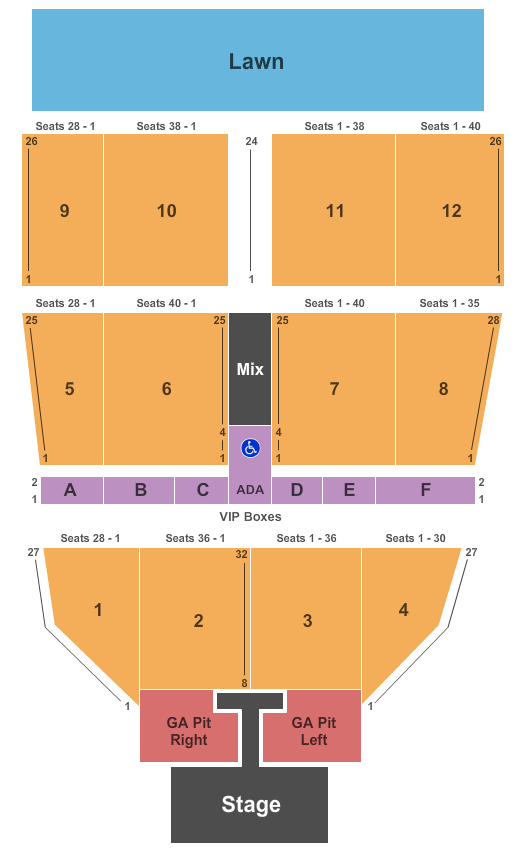 Maine Savings Amphitheater Kenny Chesney Seating Chart