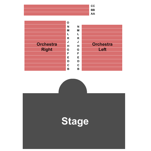 The AMT Theater Endstage Seating Chart