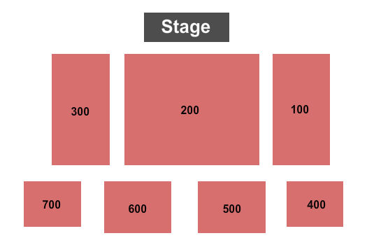 Dawson County Performing Arts Center End Stage Seating Chart