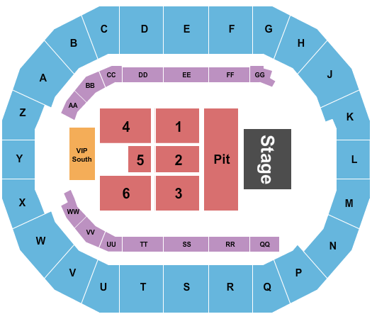 Days of 47 Arena at Utah State Fair Park Seating Chart