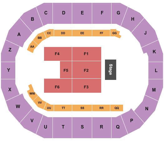 Days of 47 Arena at Utah State Fair Park Seating Chart