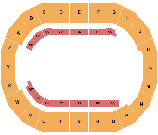 Days of 47 Arena at Utah State Fair Park PBR Seating Chart