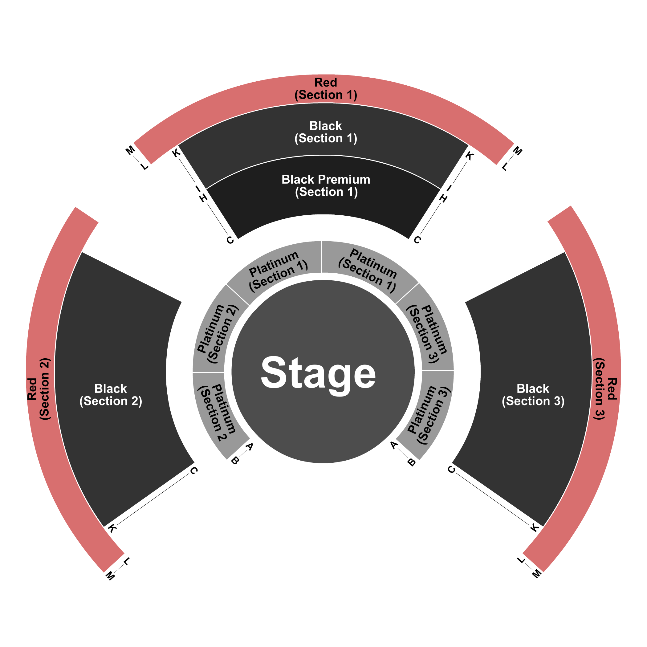 Daytona Beach Racing and Card Club Paranormal Cirque Seating Chart