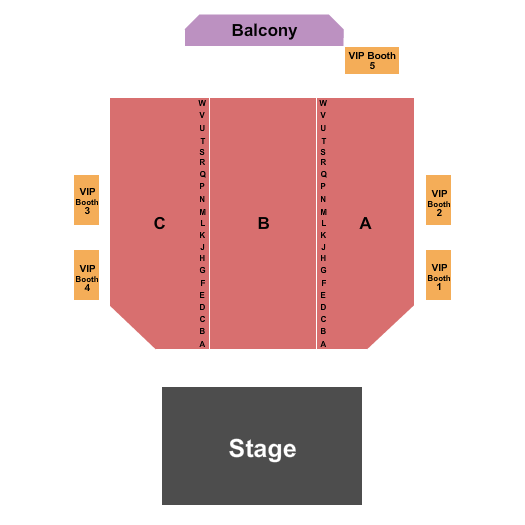 DeJoria Center - Utah Endstage-3 Seating Chart