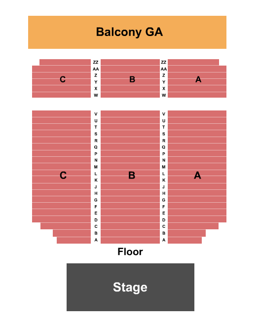 DeJoria Center - Utah Ziggy Marley Seating Chart