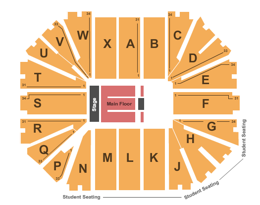 Dee Glen Smith Spectrum Brian Regan Seating Chart