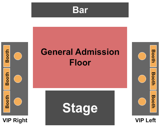 Deep End Live Seating Chart