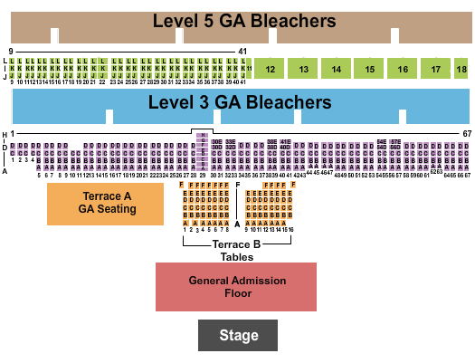 Del Mar Fairgrounds Seating Chart