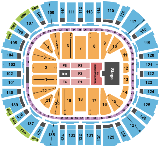 Delta Center Alan Jackson Seating Chart