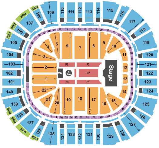 Delta Center Aventura Seating Chart