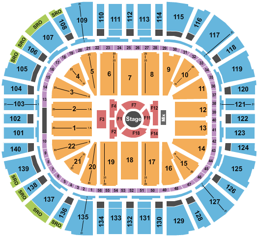 Nate Bargatze Delta Center Seating Chart