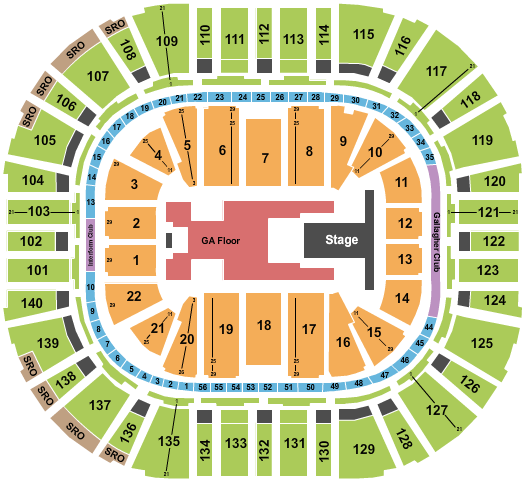 Delta Center Playboi Carti Seating Chart