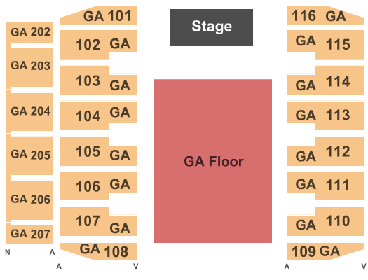 Deltaplex Seating Chart