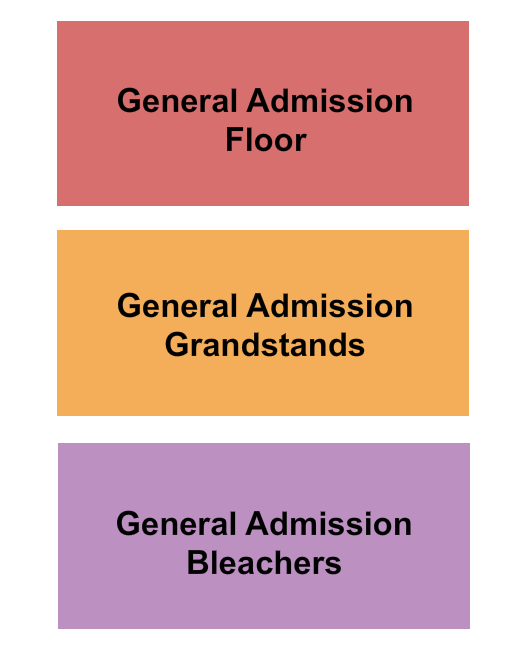 Deltaplex Arena GA - 3 levels Seating Chart