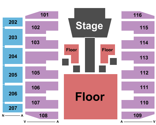 Deltaplex Arena Dude perfect Seating Chart