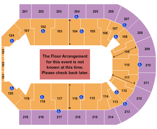 Denny Sanford Concert Seating Chart
